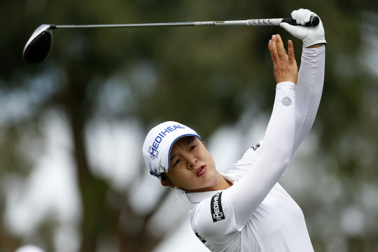 김세영의 최종 라운드 경기 모습[AP=연합뉴스]